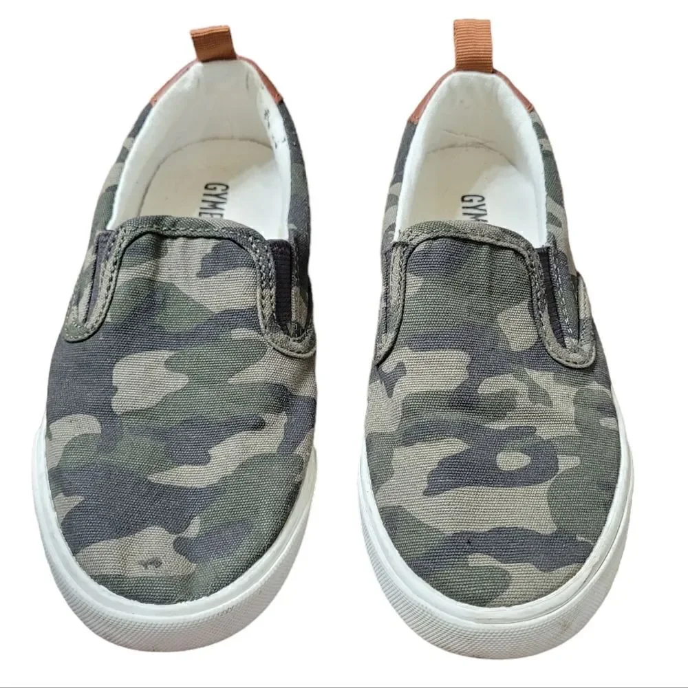 Gymboree camo slip on sneaker